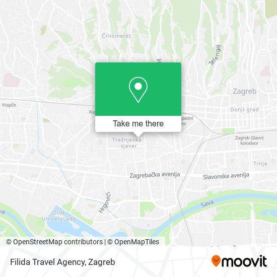 Filida Travel Agency map