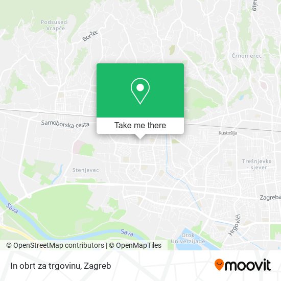 In obrt za trgovinu map