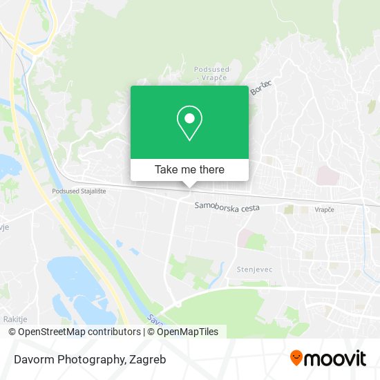 Davorm Photography map