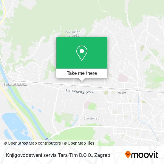 Knjigovodstveni servis Tara-Tim D.O.O. map