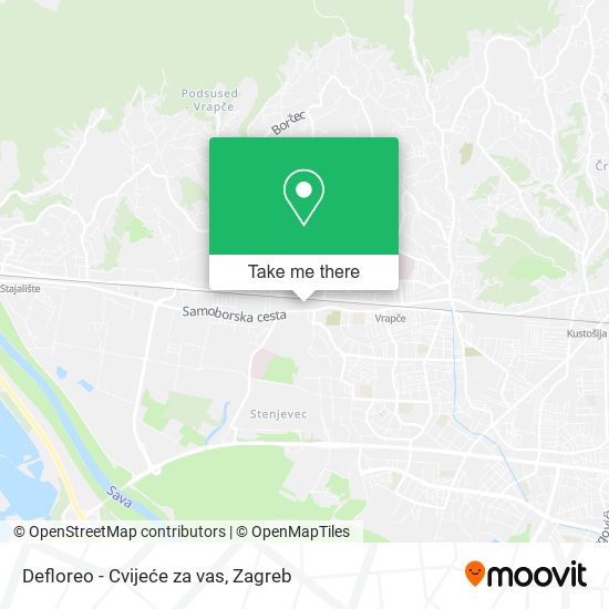 Defloreo - Cvijeće za vas map