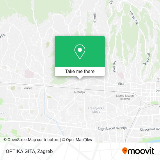 OPTIKA GITA map