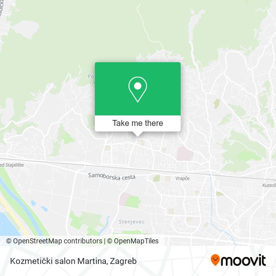 Kozmetički salon Martina map