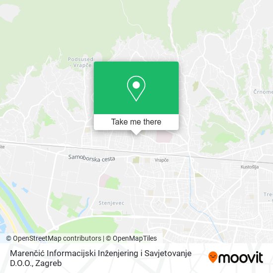 Marenčić Informacijski Inženjering i Savjetovanje D.O.O. map
