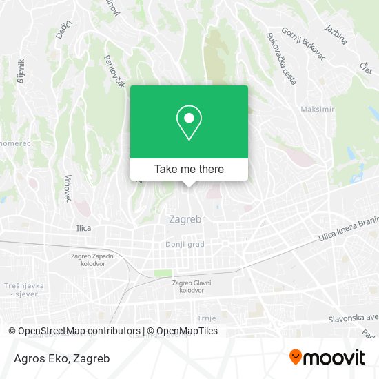 Agros Eko map