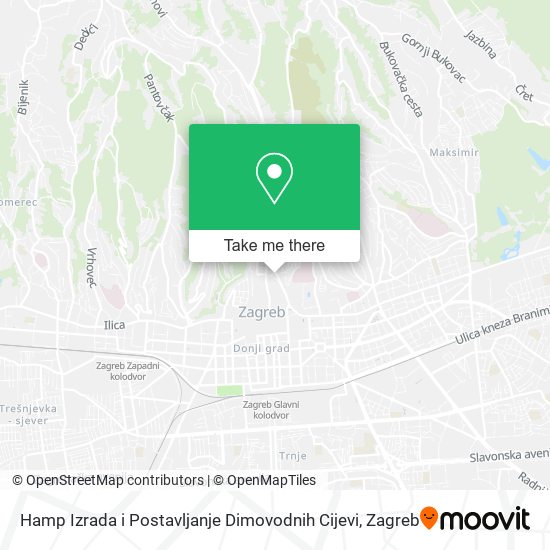 Hamp Izrada i Postavljanje Dimovodnih Cijevi map