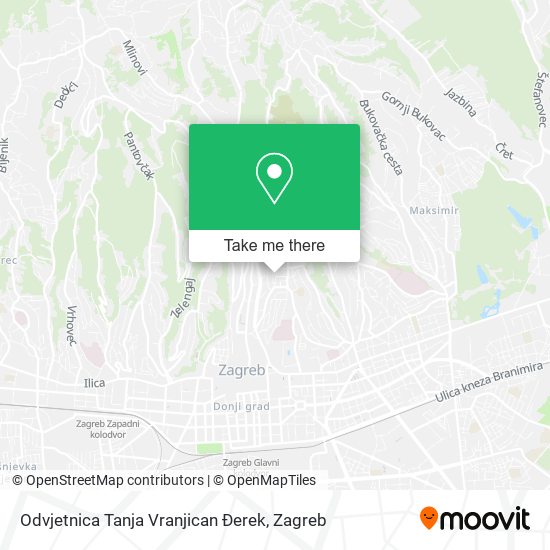 Odvjetnica Tanja Vranjican Đerek map