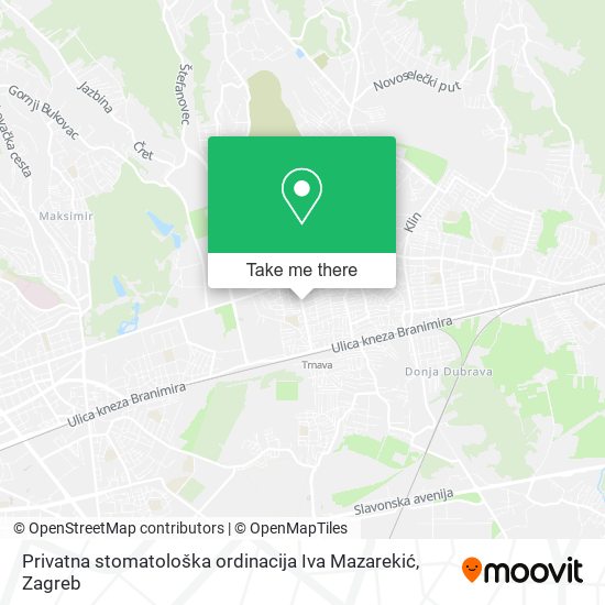 Privatna stomatološka ordinacija Iva Mazarekić map