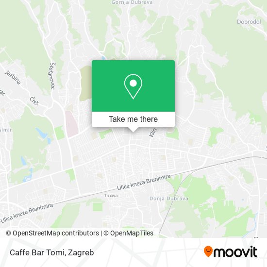 Caffe Bar Tomi map