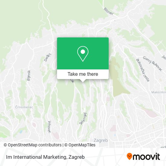 Im International Marketing map