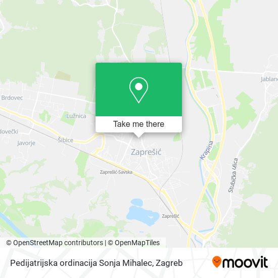 Pedijatrijska ordinacija Sonja Mihalec map