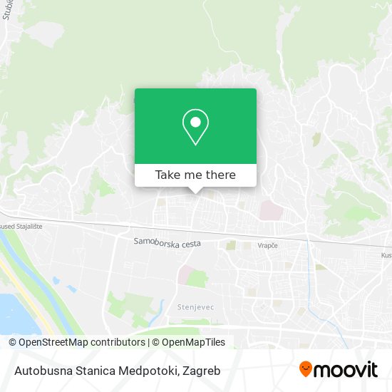 Autobusna Stanica Medpotoki map