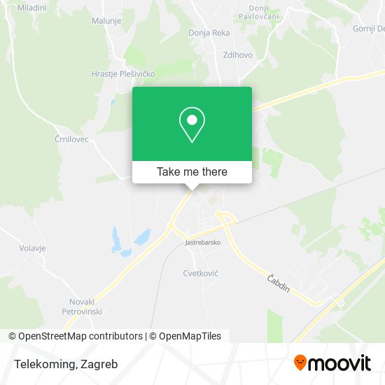 Telekoming map
