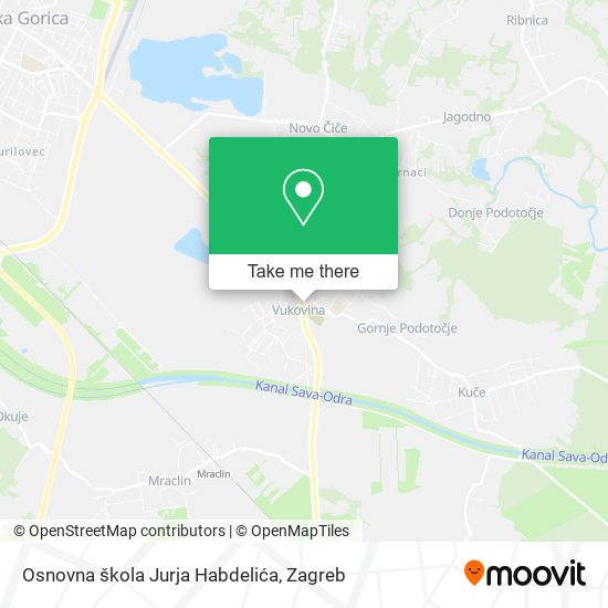 Osnovna škola Jurja Habdelića map
