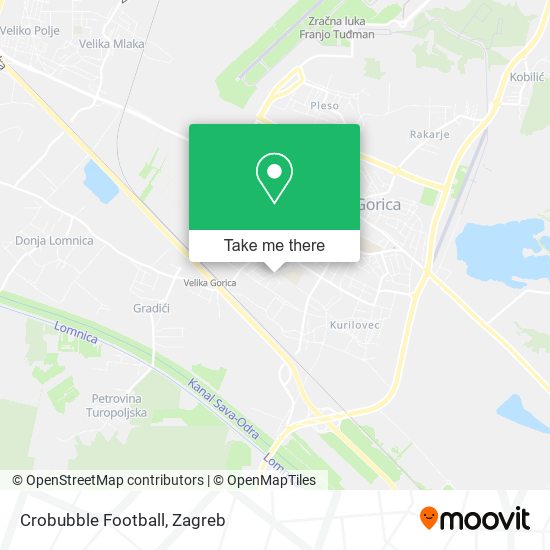 Crobubble Football map