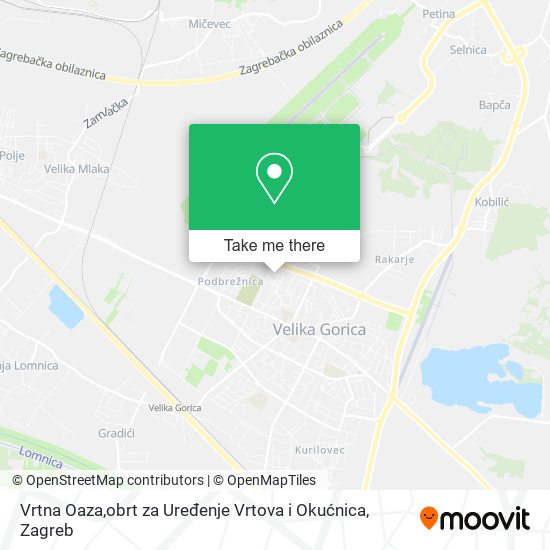 Vrtna Oaza,obrt za Uređenje Vrtova i Okućnica map