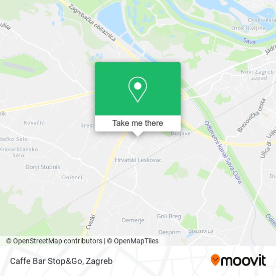 Caffe Bar Stop&Go map