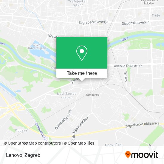 Lenovo map