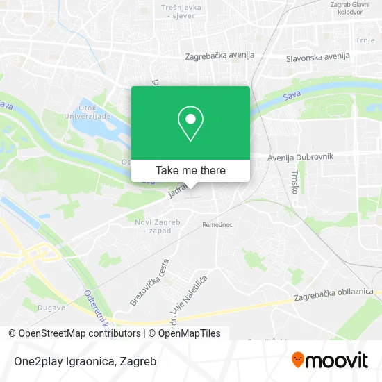 One2play Igraonica map