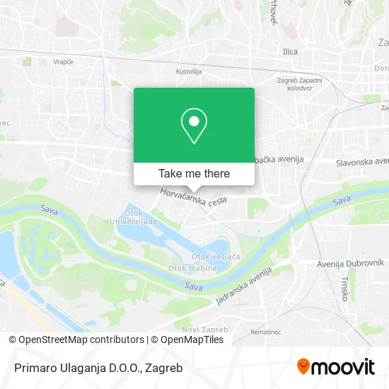 Primaro Ulaganja D.O.O. map