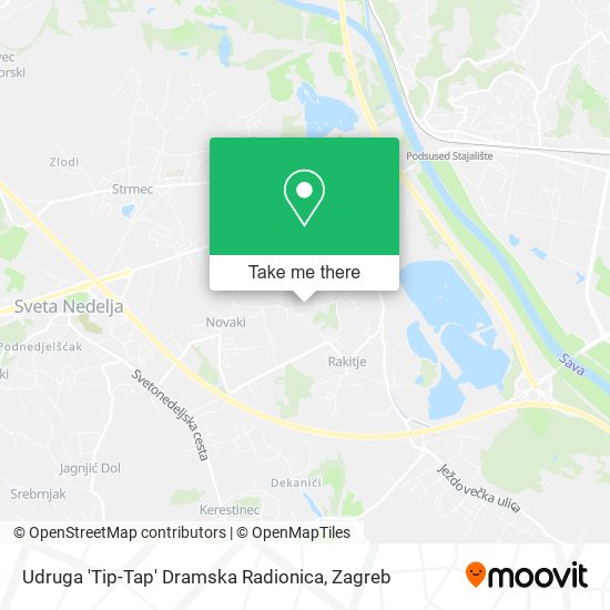 Udruga 'Tip-Tap' Dramska Radionica map
