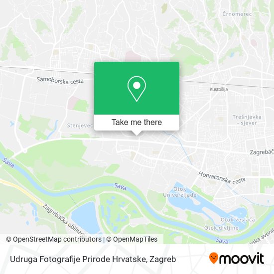 Udruga Fotografije Prirode Hrvatske map