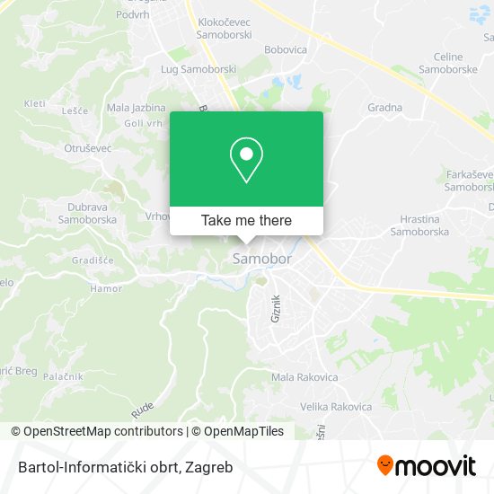 Bartol-Informatički obrt map