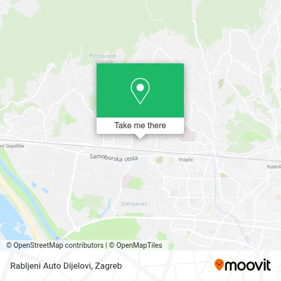 Rabljeni Auto Dijelovi map