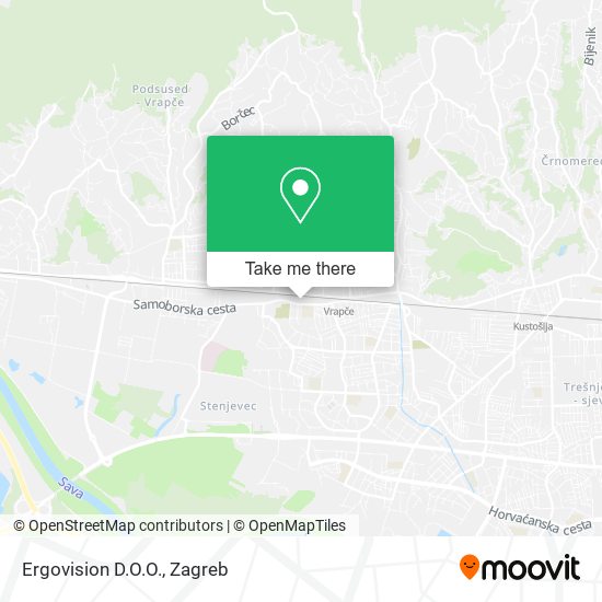 Ergovision D.O.O. map