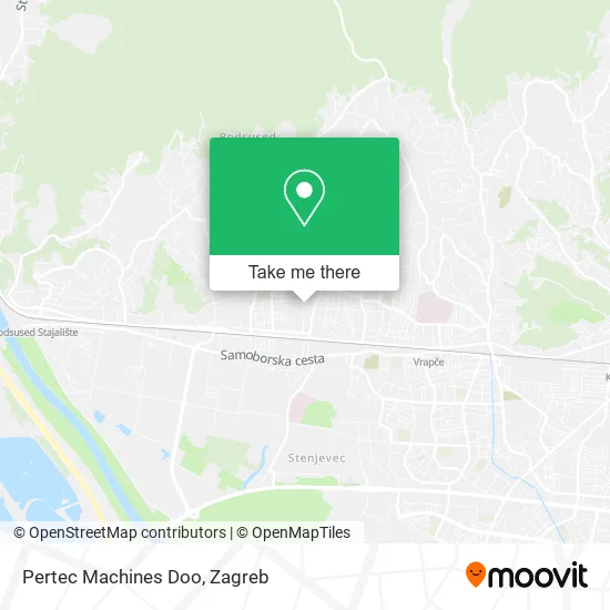 Pertec Machines Doo map