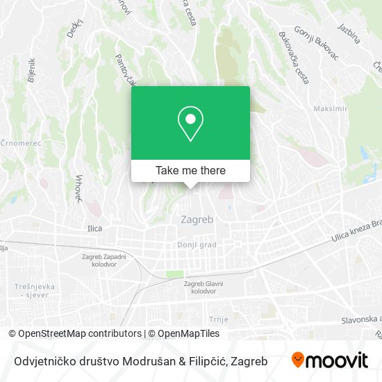 Odvjetničko društvo Modrušan & Filipčić map