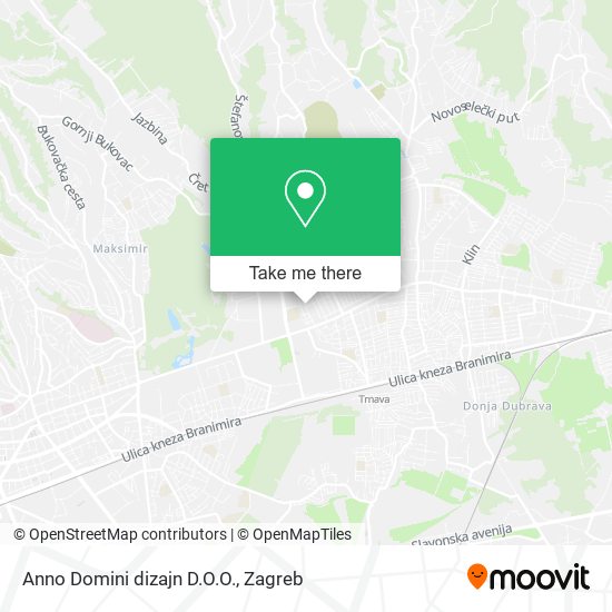 Anno Domini dizajn D.O.O. map
