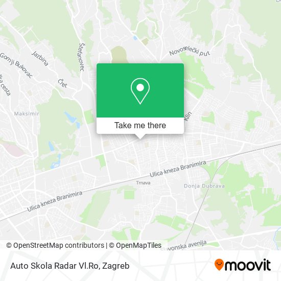 Auto Skola Radar Vl.Ro map