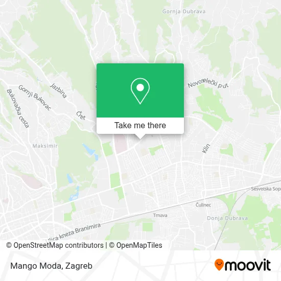 Mango Moda map