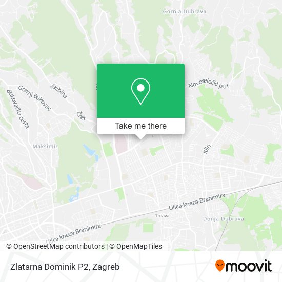 Zlatarna Dominik P2 map