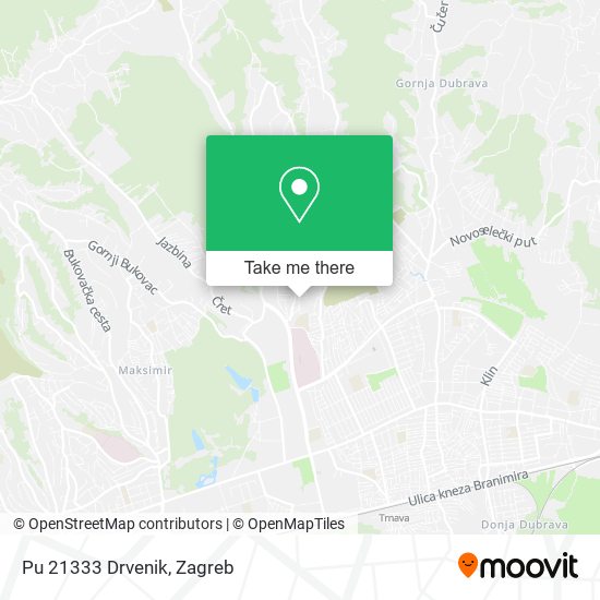 Pu 21333 Drvenik map