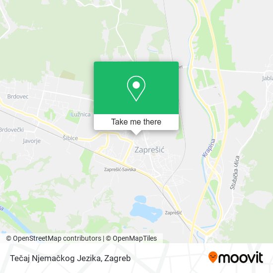 Tečaj Njemačkog Jezika map