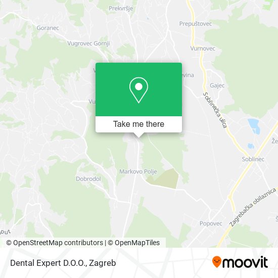 Dental Expert D.O.O. map