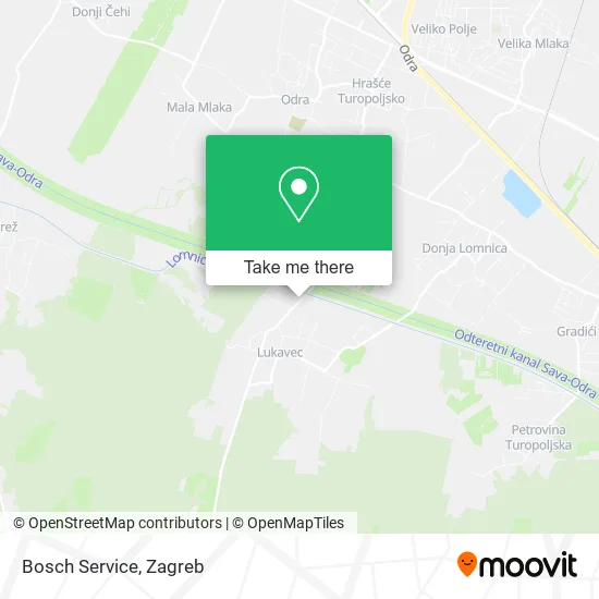 Bosch Service map