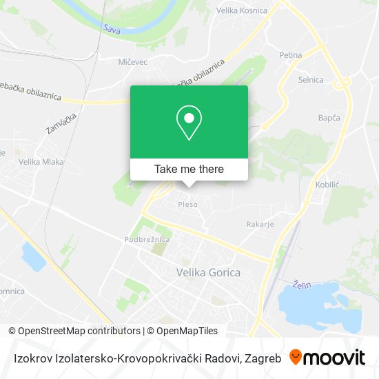 Izokrov Izolatersko-Krovopokrivački Radovi map