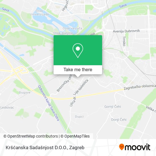 Kršćanska Sadašnjost D.O.O. map
