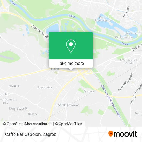 Caffe Bar Capolon map