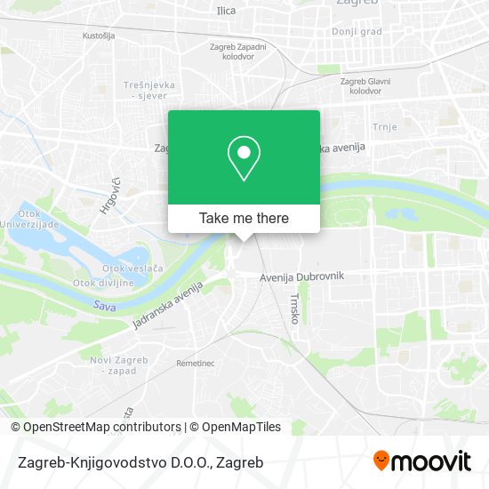 Zagreb-Knjigovodstvo D.O.O. map