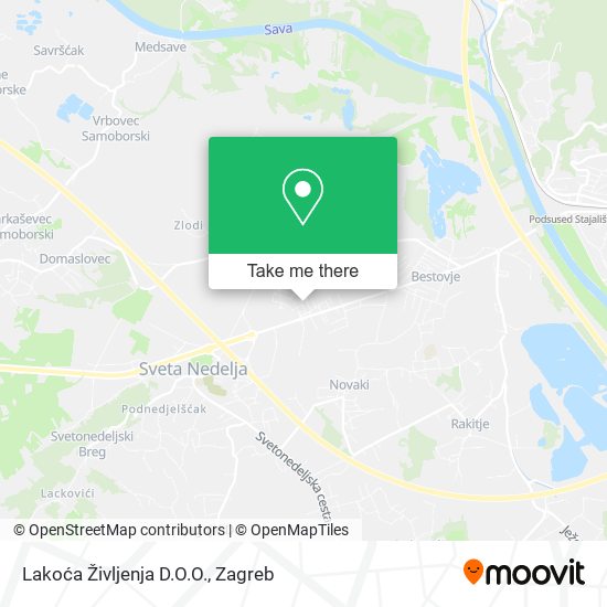 Lakoća Življenja D.O.O. map