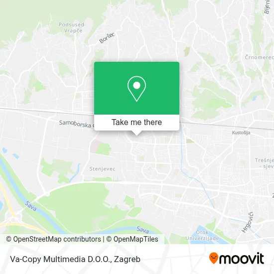 Va-Copy Multimedia D.O.O. map