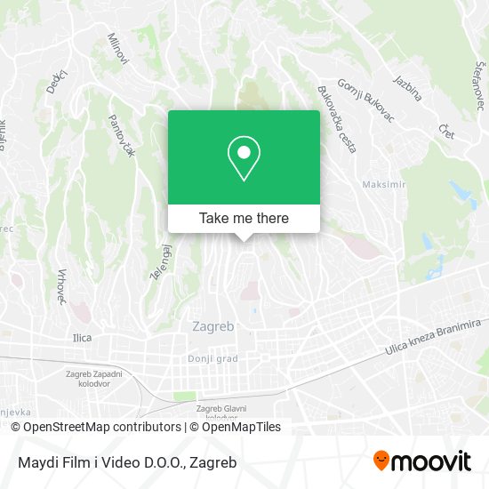 Maydi Film i Video D.O.O. map