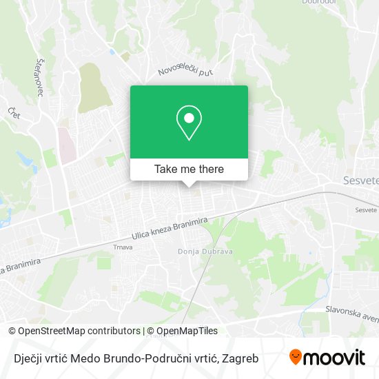 Dječji vrtić Medo Brundo-Područni vrtić map