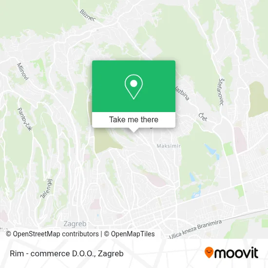 Rim - commerce D.O.O. map