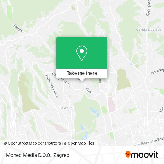 Moneo Media D.O.O. map