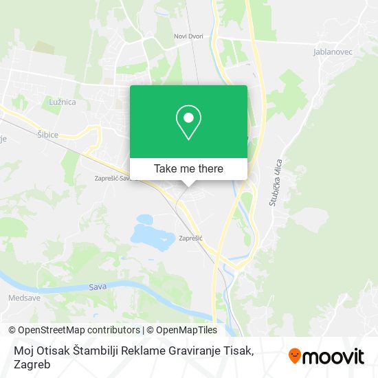 Moj Otisak Štambilji Reklame Graviranje Tisak map